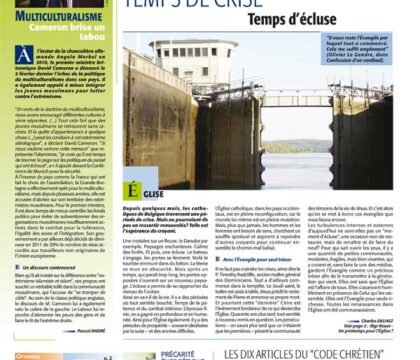 Au programme du prochain « Dimanche Express »