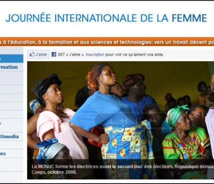Pour des femmes de RDC, citoyen-nes