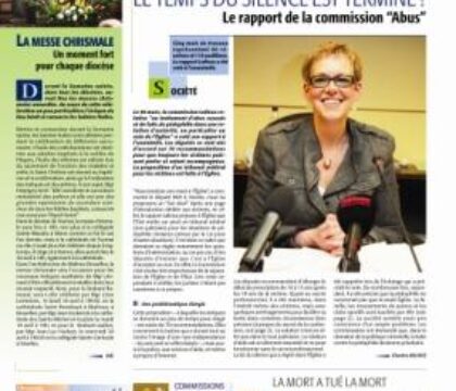 Au programme du prochain « Dimanche Express »