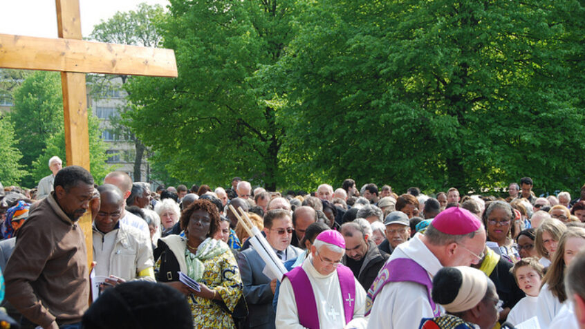 Le Chemin de Croix public à la Basilique de Koekelberg: les cris de la souffrance d&rsquo;aujourd&rsquo;hui