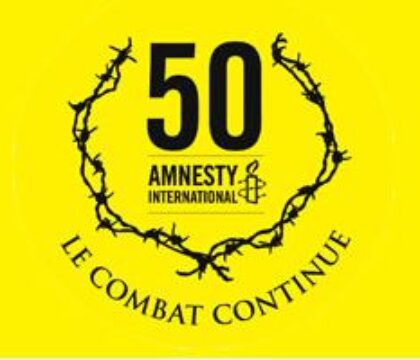 Amnesty souffle 50 bougies