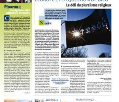 Au programme du prochain « Dimanche »
