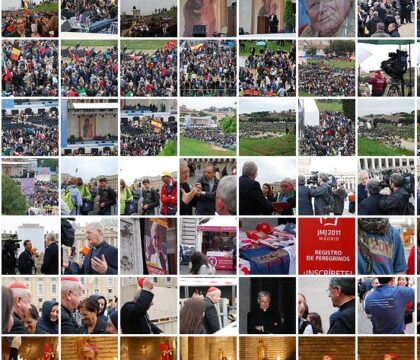 Photos de la béatification de Jean-Paul II