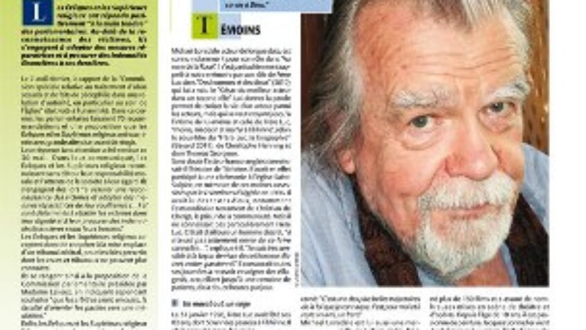Au programme du prochain « Dimanche »