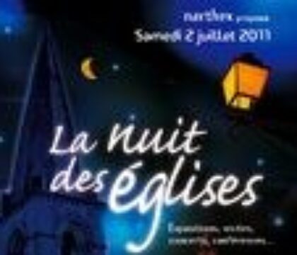 Nouveau : la Nuit des églises