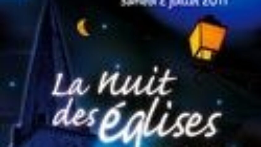 Nouveau : la Nuit des églises