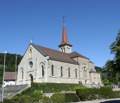 Messe de l’Assomption en Eurovision depuis Ursy (Suisse)