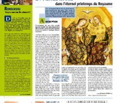 Au programme du prochain « Dimanche »