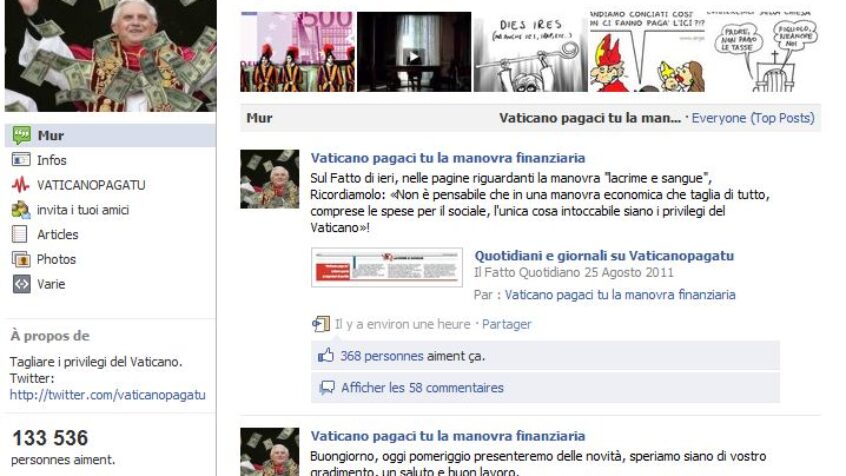 Le Vatican, bouc émissaire des réseaux sociaux