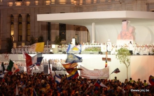 JMJ Madrid 2011 - messe ouverture 16-26