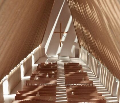 Un projet de cathédrale en carton pour Christchurch (Nouvelle-Zélande)