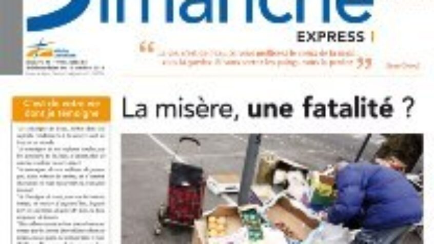 Au programme du prochain « Dimanche »