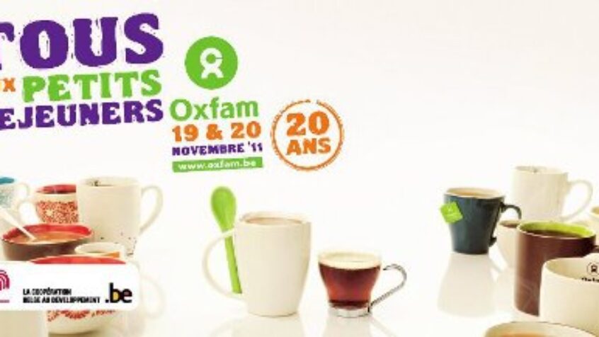 Les 20 ans des petits déjeuners d&rsquo;Oxfam