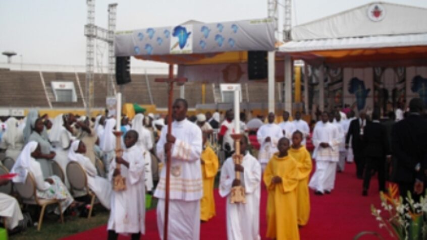 Evocation du voyage papal au Bénin