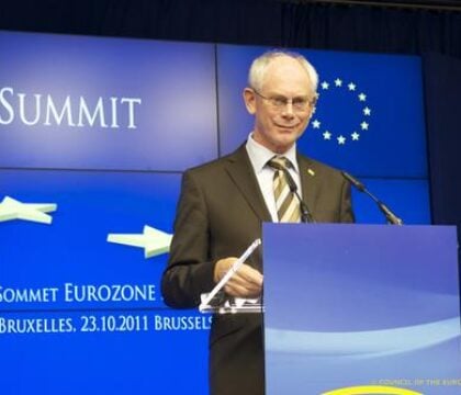 Herman Van Rompuy reçu au Vatican