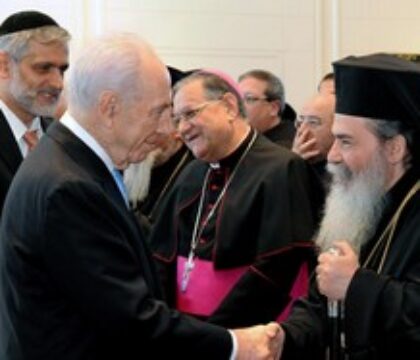 Shimon Peres: « le monde a besoin de foi »