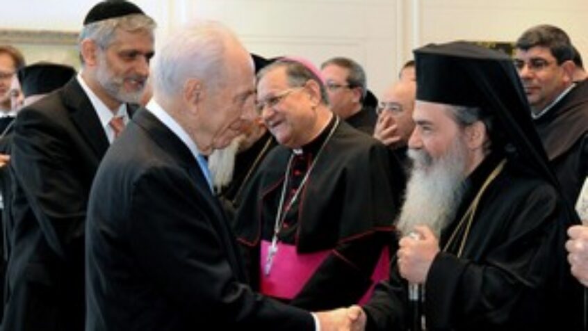 Shimon Peres: « le monde a besoin de foi »