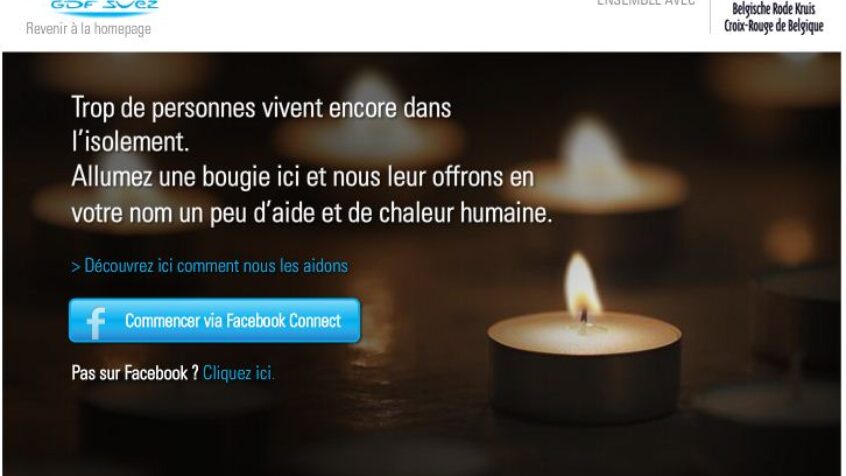 Brisez la solitude, allumez une bougie virtuelle