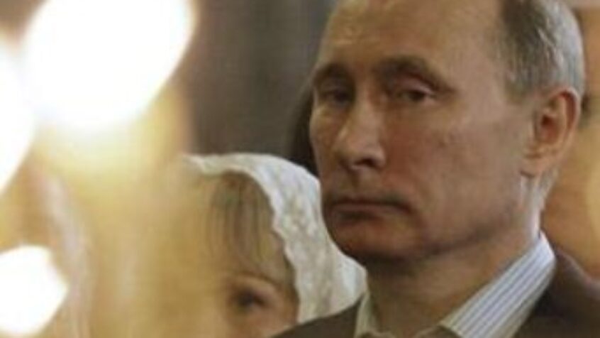 Vladimir Poutine baptisé en secret