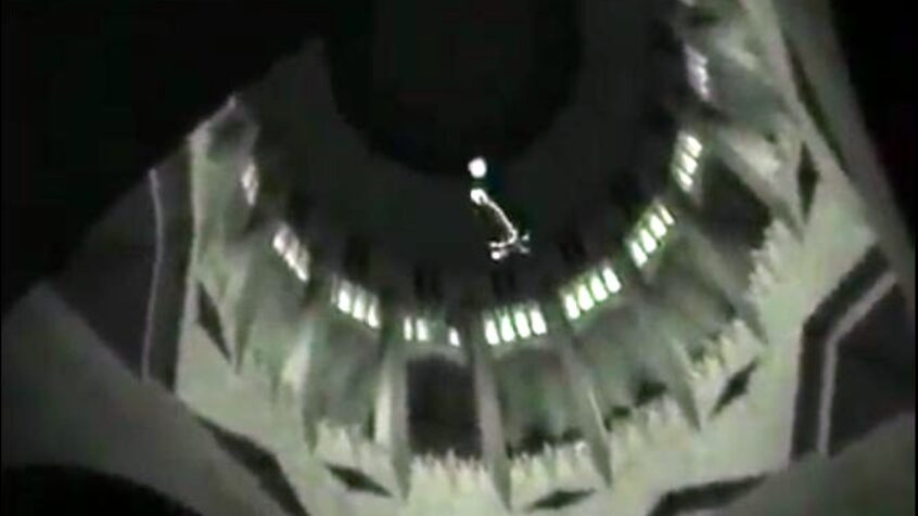 Saut en parachute dans la Basilique de Koekelberg (vidéo)