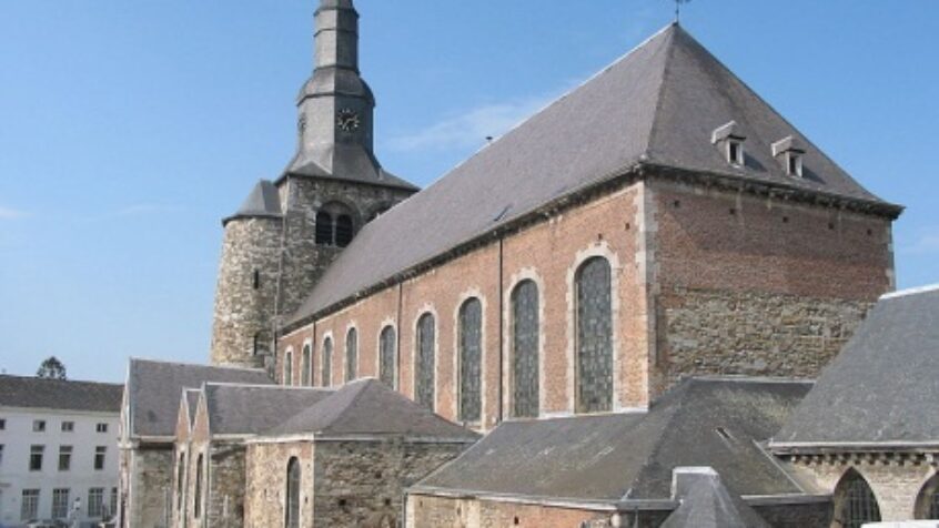 La messe télévisée depuis la collégiale Saint-Feuillen