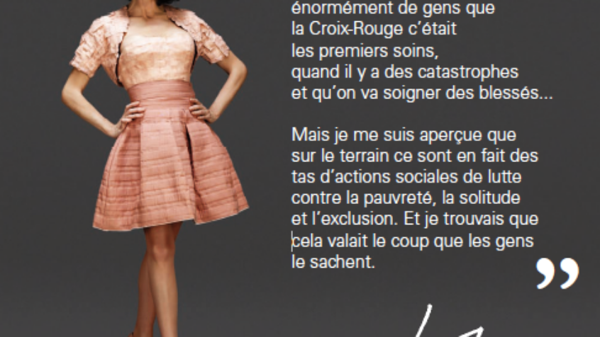 Lio est Miss Sparadrap pour la Croix-Rouge !