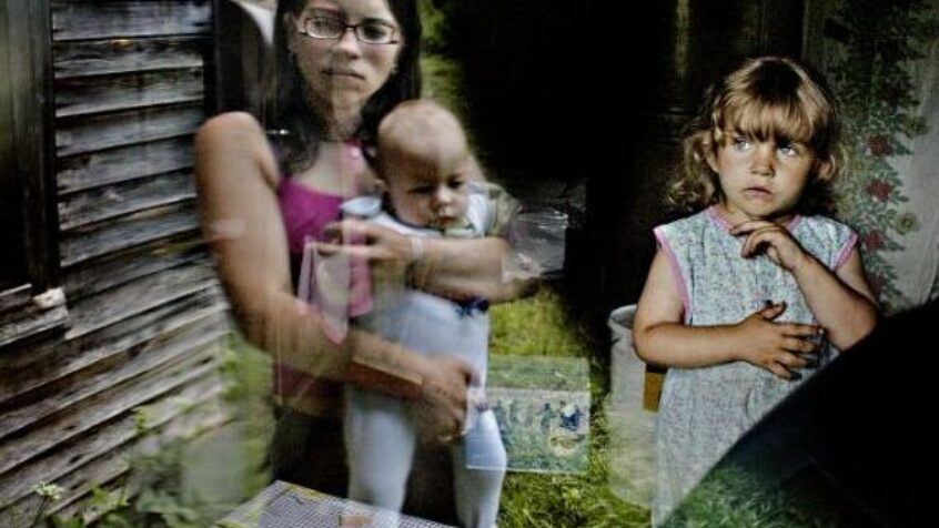 Enfants pauvres dans pays riches