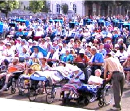 Des freins pour les voiturettes de Lourdes