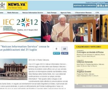 Le Saint-Siège va fermer le Vatican Information Service