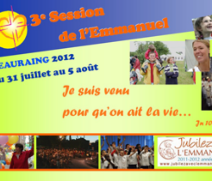 Succès pour la session de l&rsquo;Emmanuel Beauraing 2012