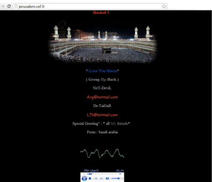 Le site des Fraternités Monastiques de Jérusalem a été piraté