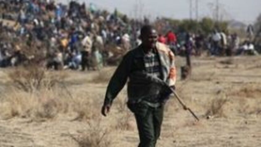Massacre dans une mine en Afrique du Sud