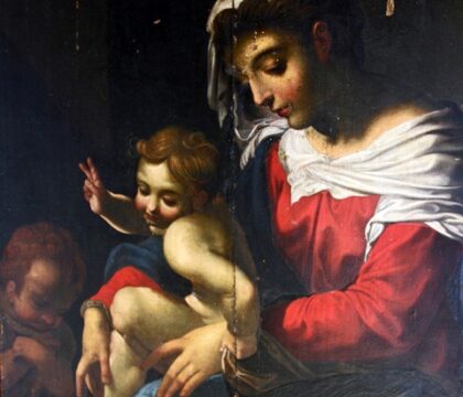 La Vierge à l&rsquo;enfant retourne à l&rsquo;église Sainte-Aldegonde