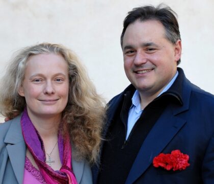 Un couple intervient au synode