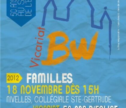 Le vicariat du Brabant wallon fête ses 50 ans en famille