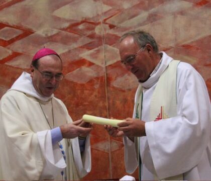 L&rsquo;abbé Goffinet, chapelain d&rsquo;honneur à Lourdes
