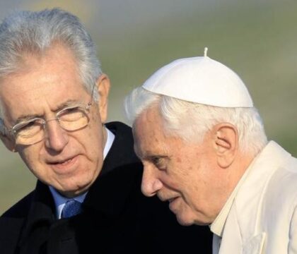 Échange de vœux cordiaux entre Benoît XVI et Mario Monti
