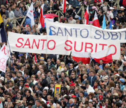 Jean-Paul II canonisé en 2013?