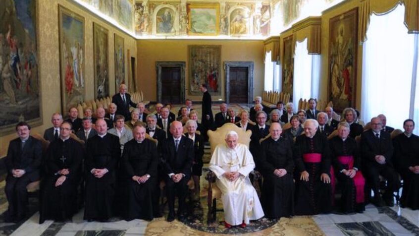 L’alliance « Pro Petri Sede » reçue par Benoît XVI