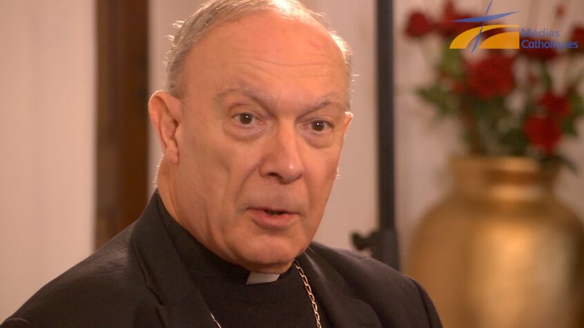 Réaction de Mgr Léonard face à la démission de Benoit XVI (vidéo)