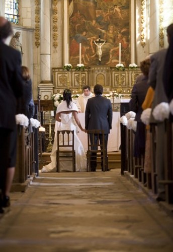 Mariage dans une église