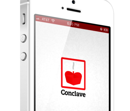 Le conclave en appli !