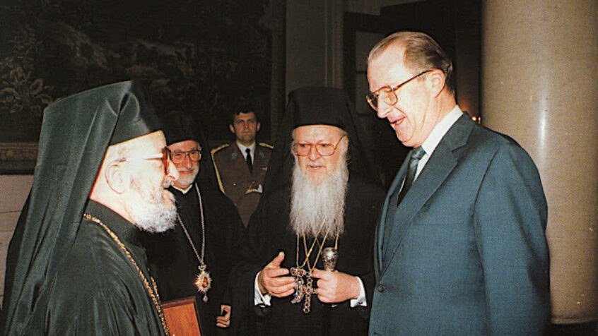 Hommage de l&rsquo;Eglise orthodoxe au roi Albert II