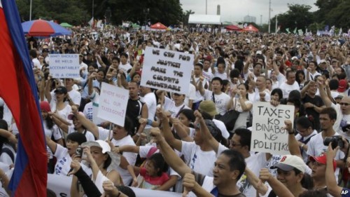 Philippines-manif-corruption