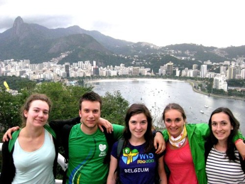 jmjiste belges a rio (source Facebook)