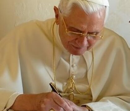 La correspondance de Benoît XVI
