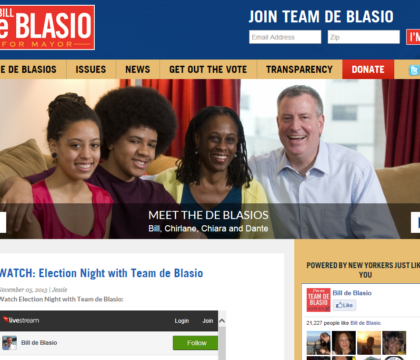 Bill de Blasio favori pour le mayorat de New-York