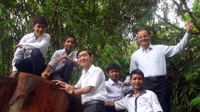 Frédéric Rossignol, jeune missionnaire belge au Vietnam