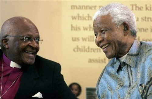 Nelson Mandela, Desmond Tutu