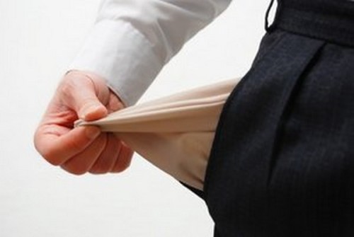 empty pocket